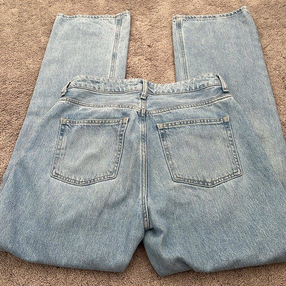 H&M high waisted, straight leg jeans - Picture 2 of 3